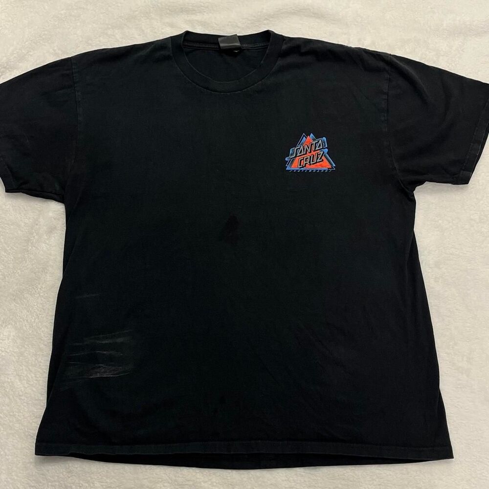 Santa-cruz Men's Black T-shirt
